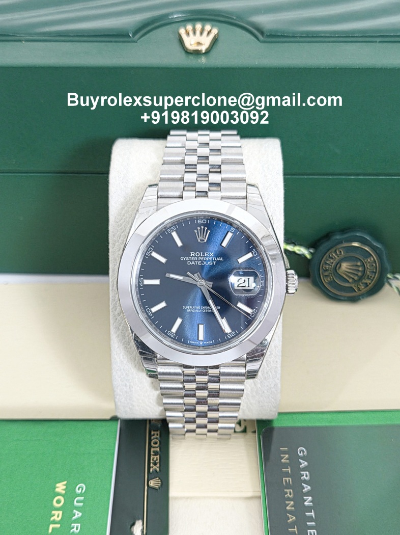 Rolex datejust 41 smooth bezel
