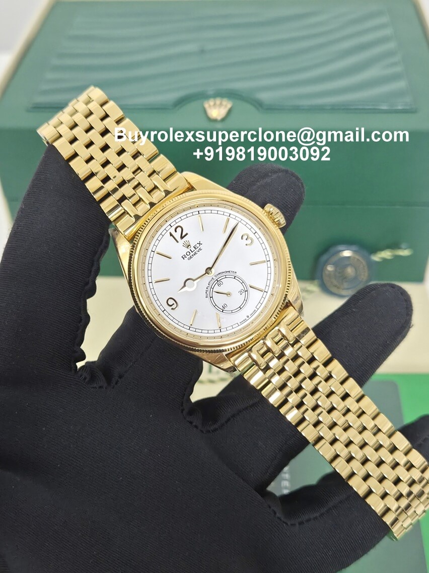 rolex 1908 gold watch
