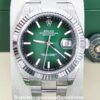 rolex datejust 41 green ombre replica