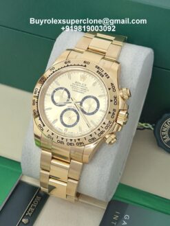 rolex daytona champagne dial replica