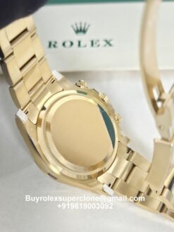 rolex daytona gold gain weight clone