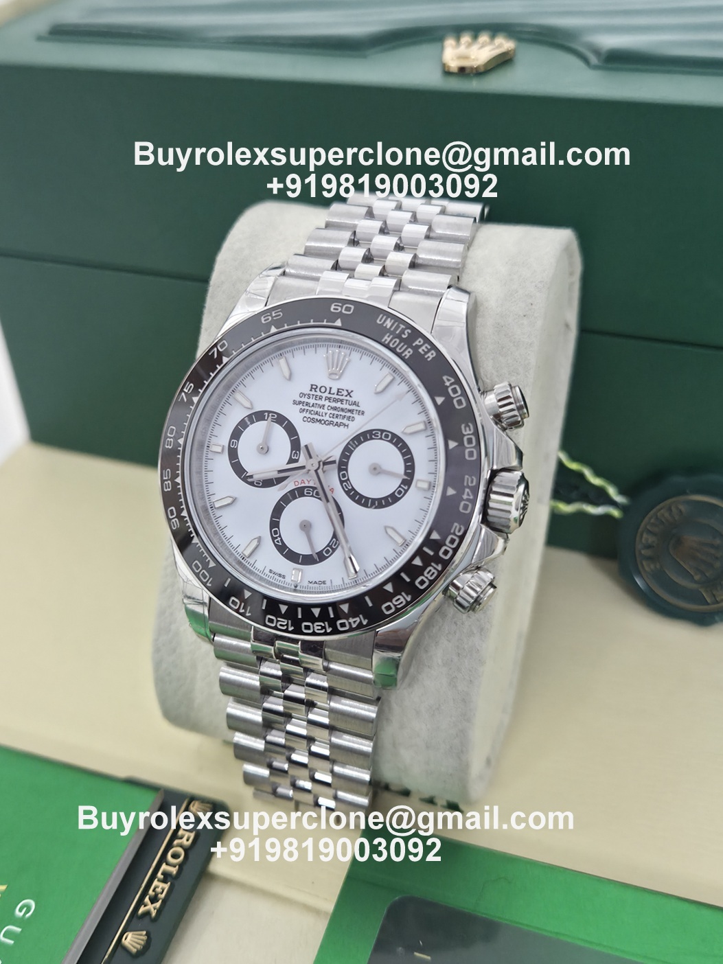 rolex daytona jubilee bracelet super clone