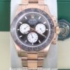 rolex daytona le mans rose gold weighted