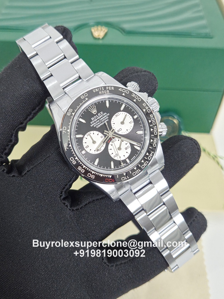 rolex daytona le mans white gold replica
