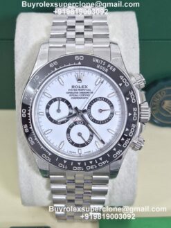 rolex daytona panda jubilee bracelet replica