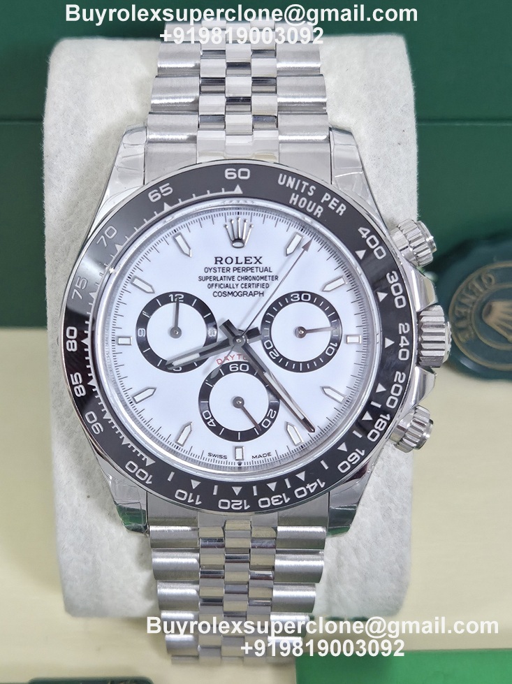 rolex daytona panda jubilee bracelet replica